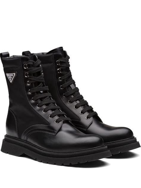 white prada boots men|Prada ankle boots on sale.